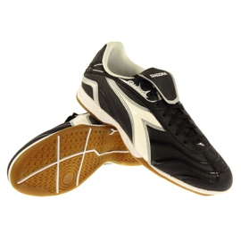 Chaussures de sport en salle Diadora 157312 noir blanc 3