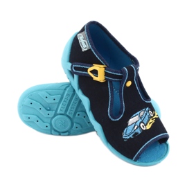 Chaussures enfant Befado 217P100 bleu marin bleu 3