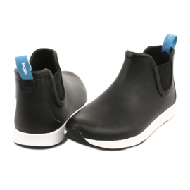 Native Ap Rain Jiffy Coquille Noire Caoutchouc Jiffy Blanc 4