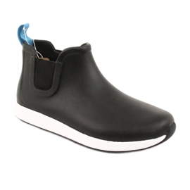 Native Ap Rain Jiffy Coquille Noire Caoutchouc Jiffy Blanc blanche 1