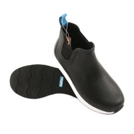 Native Ap Rain Jiffy Coquille Noire Caoutchouc Jiffy Blanc blanche 3
