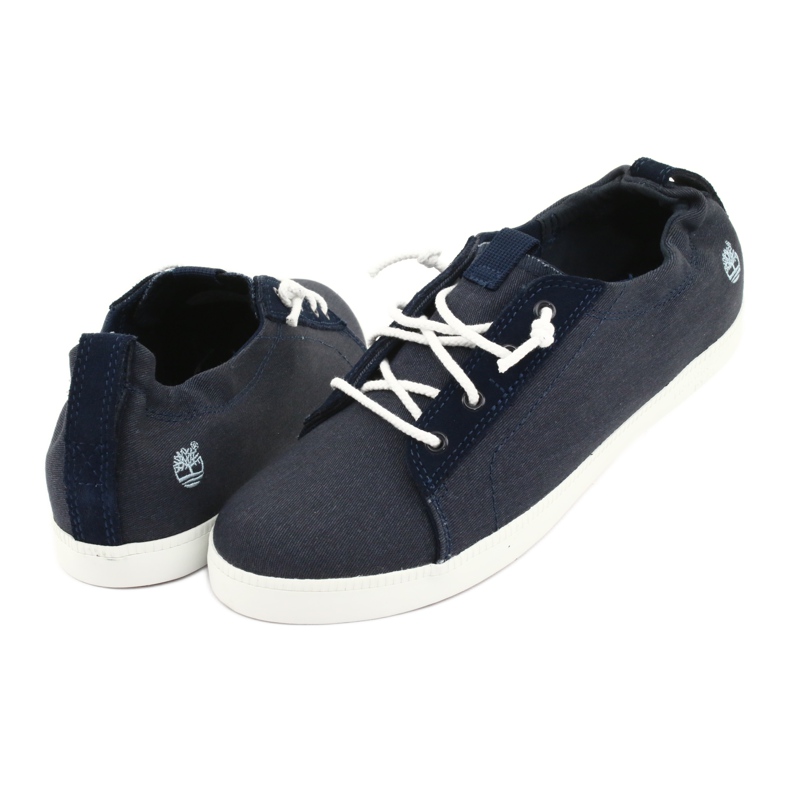 Timberland Jex en toile de la baie de Newport bleu marin 4 Timberland Jex en toile de la baie de Newport bleu marin 4