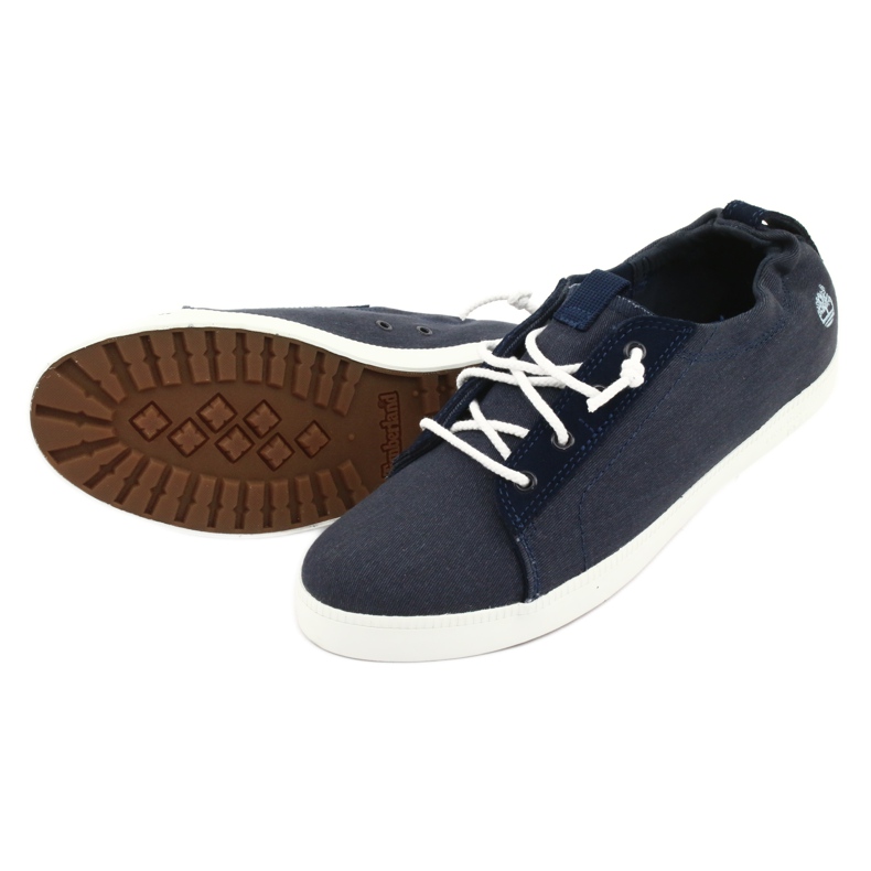 Timberland Jex en toile de la baie de Newport bleu marine 5