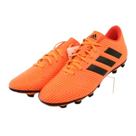 Chaussures de football Adidas Nemeziz 18.4 FxG M DA9594 orange 2