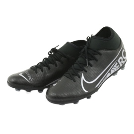 Chaussures de football Nike Mercurial Superfly 7 Club FG / MG M AT7949 001 noir 4