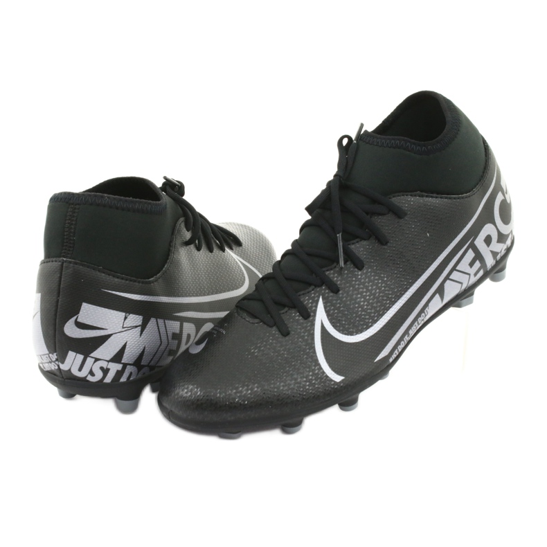 Chaussures de football Nike Mercurial Superfly 7 Club FG / MG M AT7949 001 noir 5