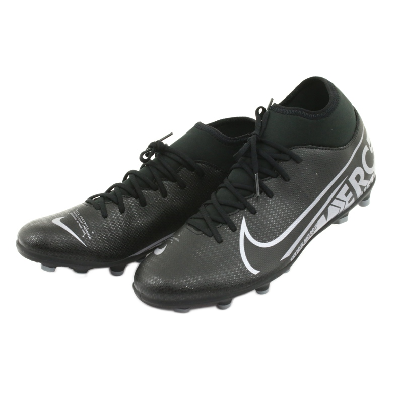 Chaussures de football Nike Mercurial Superfly 7 Club FG / MG M AT7949 001 le noir 3
