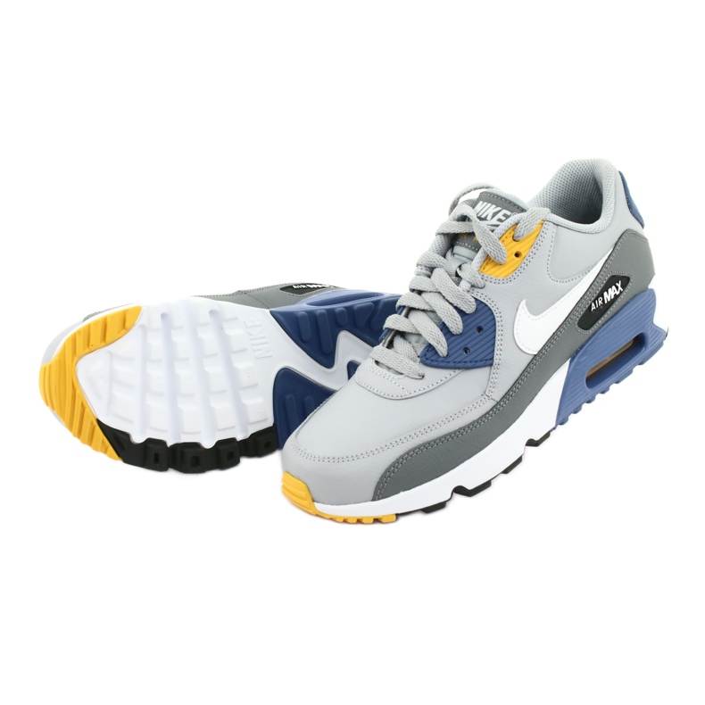 Nike Air Max 90 Ltr Gs Jr 833412-026 blanc bleu gris 5