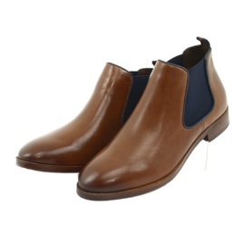 Bottes Jodhpur marron Caprice 25327 brun bleu marine 3