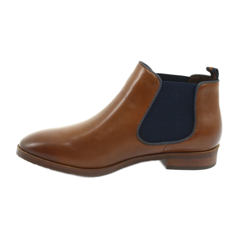 Bottes Jodhpur marron Caprice 25327 brun bleu marine 2
