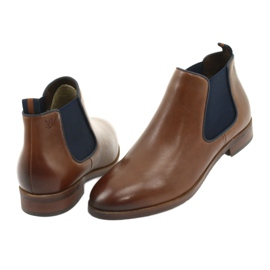 Bottes Jodhpur marron Caprice 25327 brun bleu marine 4
