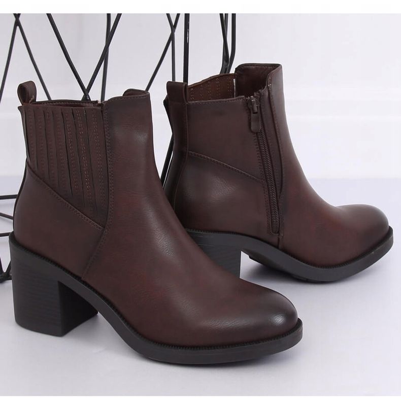 Bottines chelsea marron marron 8017 marron brun 2