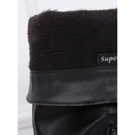 Bottines plates femme noires 1084-PG Noir 2