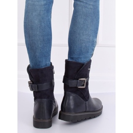 Bottes isolées noires BM-9063 Noir 1