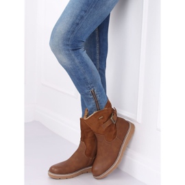 Bottes isothermes camel BM-9063 Camel brun 2