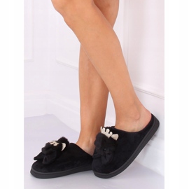 Chaussons noirs pour femmes DD112 Noir 1