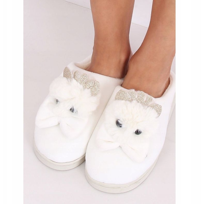 Chaussons femme beiges DD112 Beige 2