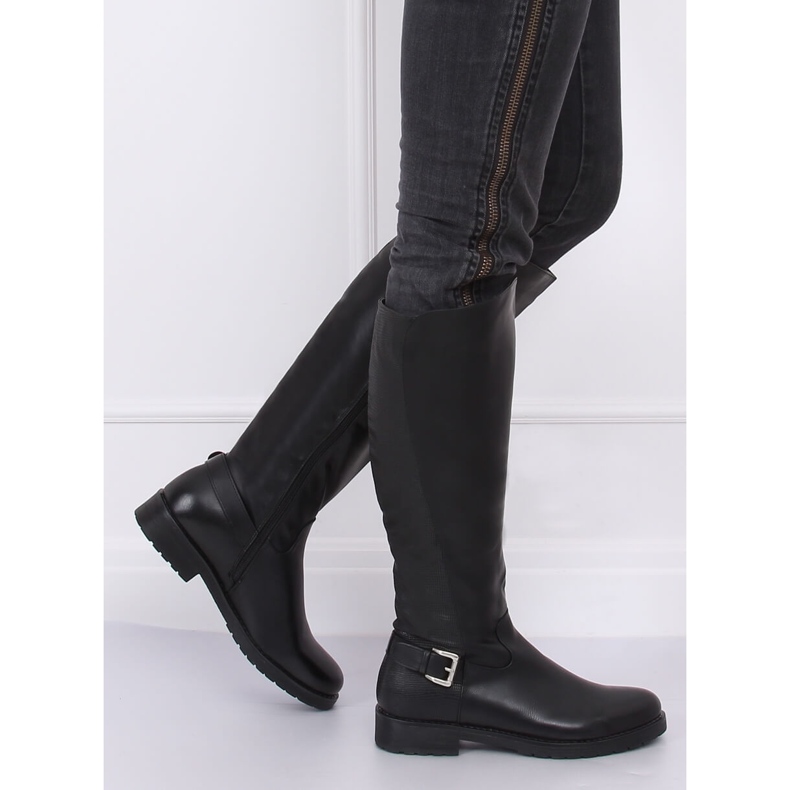 Bottes isolées noires G3371A Noir le noir 2