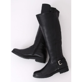 Bottes isolées noires G3371A Noir le noir 4