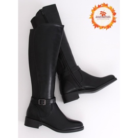 Bottes noires pour femmes G-7602 Noir le noir 1 Bottes noires pour femmes G-7602 Noir le noir 1
