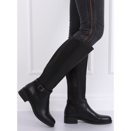 Bottes noires pour femmes G-7602 Noir le noir 2 Bottes noires pour femmes G-7602 Noir le noir 2