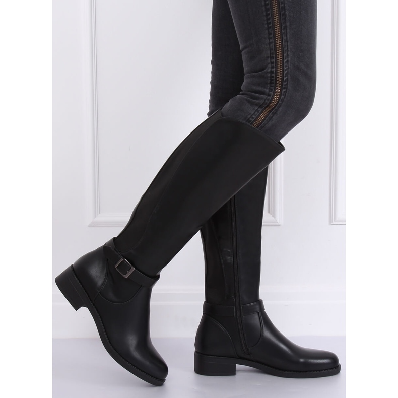 Bottes noires pour femmes G-7602 Noir 2