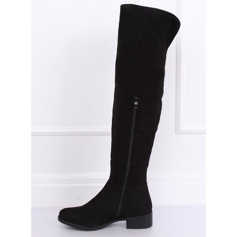 Cuissardes femme noires 539-A Noir le noir 2 Cuissardes femme noires 539-A Noir le noir 2