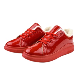 Baskets isolées rouges TL140-3 2