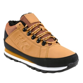 Bottes de neige isolées jaunes 9WH917 le noir multicolore 1