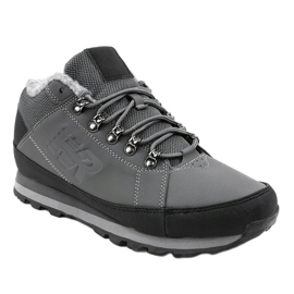 Bottes de neige isolées grises 9WH917 noir 1