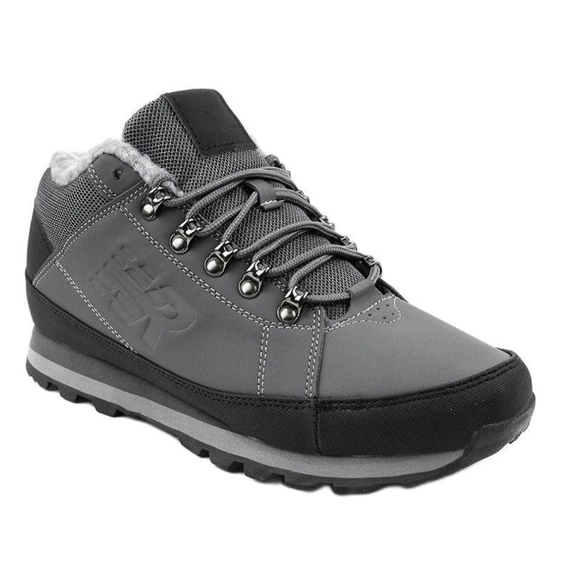 Bottes de neige isolées grises 9WH917 noir 1