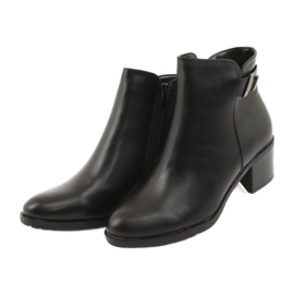 M.Daszyński Bottes zippées isolées Daszyński SA153 noires le noir 3