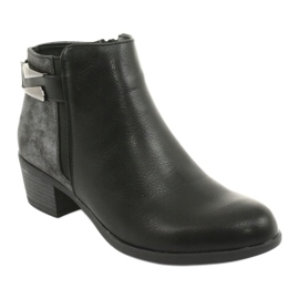 M.Daszyński Bottines Jodhpur Daszyński 1919 boucle noire gris 1