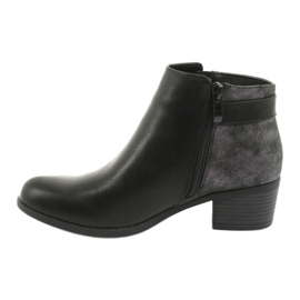 M.Daszyński Bottines Jodhpur Daszyński 1919 boucle noire gris 2