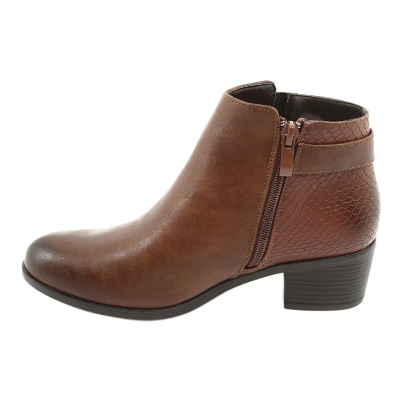 M.Daszyński Boots Jodhpur à boucle Daszyński 1919 bronze brun 2