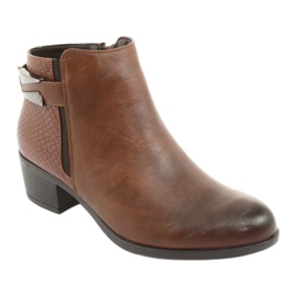 M.Daszyński Boots Jodhpur à boucle Daszyński 1919 bronze brun 1