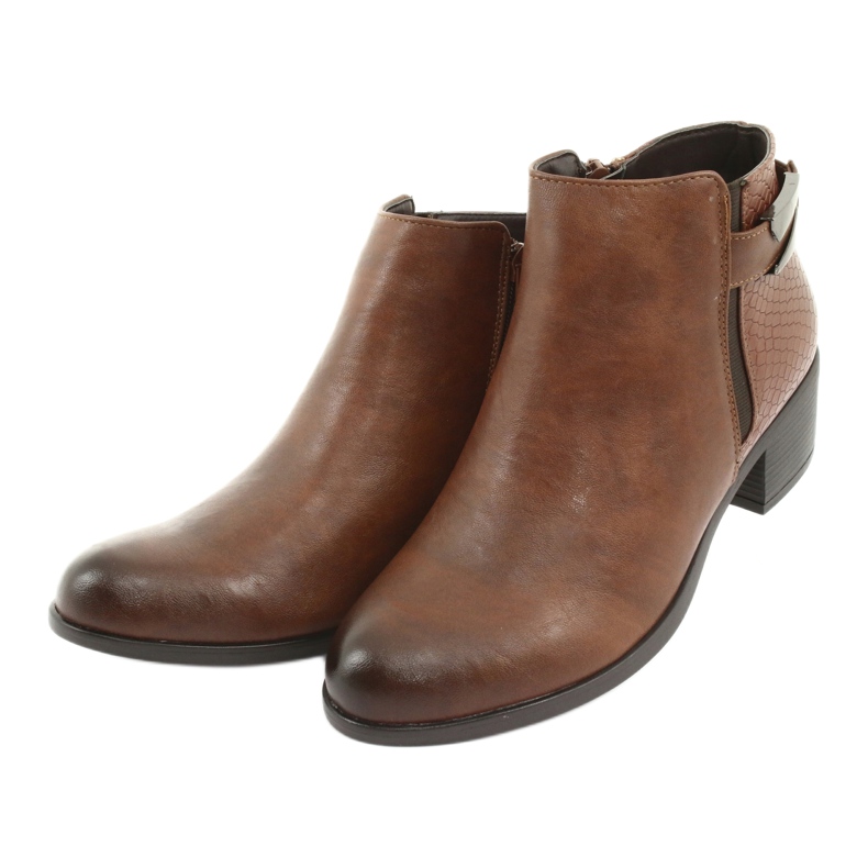 M.Daszyński Boots Jodhpur à boucle Daszyński 1919 bronze brun 3