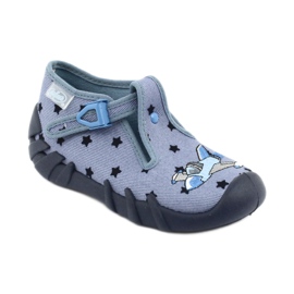 Chaussures enfants colorées Befado 110P345 bleu marin bleu 1