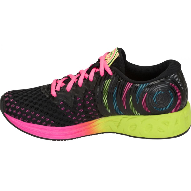 Chaussures de course Asics Gel-Noosa Ff 2 W T869N-001 noir multicolore 1