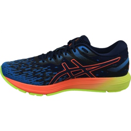 Chaussures de course Asics DynaFlyte 4 M 1011A549-400 bleu multicolore 1