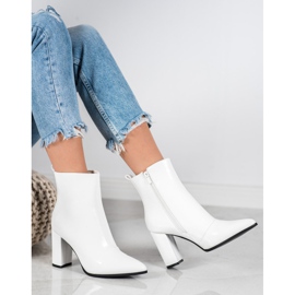 Seastar Bottes en éco-cuir blanche 1