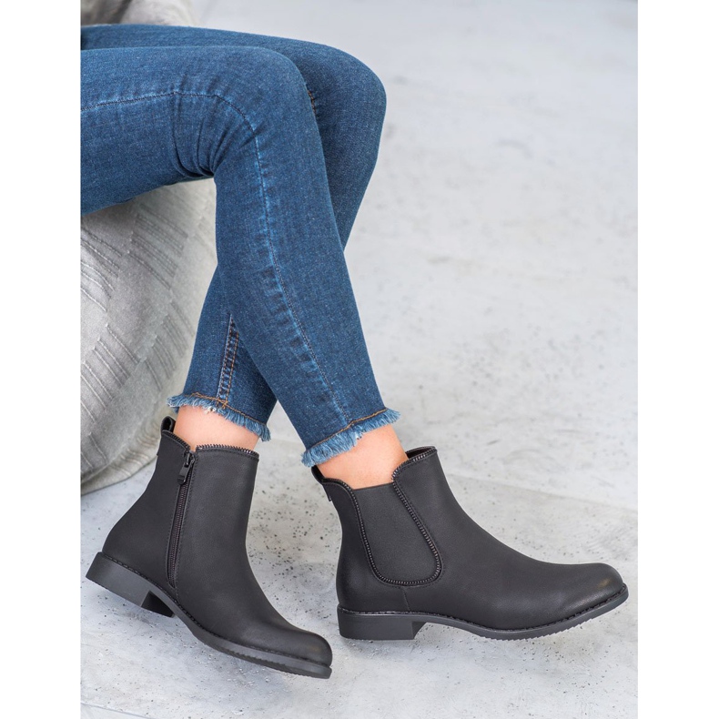 J. Star Bottines Chelsea boots le noir 1