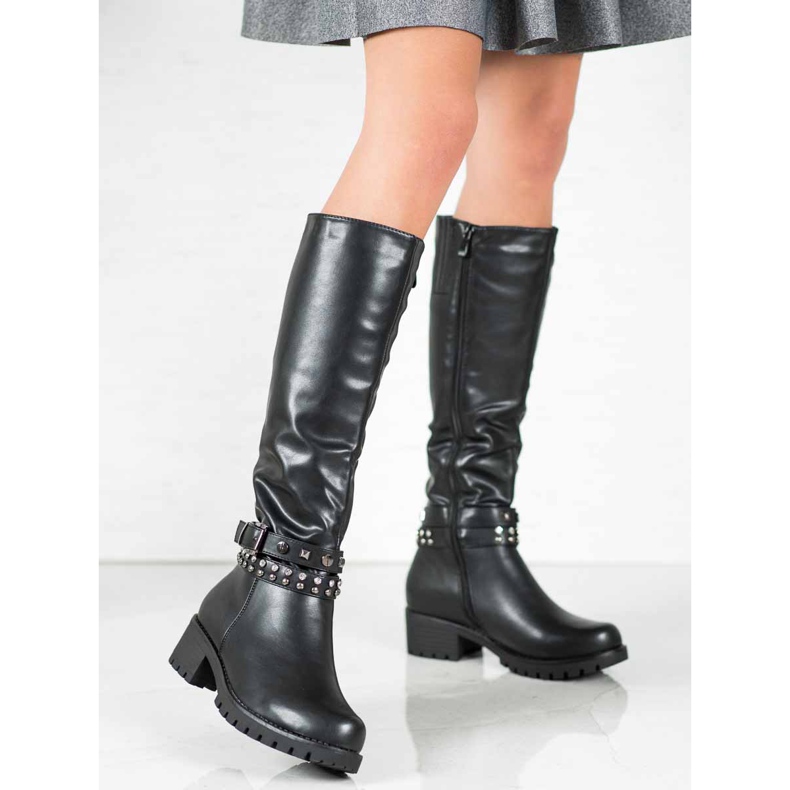 Nio Nio Bottes de plate-forme le noir 2 Nio Nio Bottes de plate-forme le noir 2