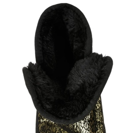 Émeu isolé Golden Eskimo FC232-17 le noir jaune 4