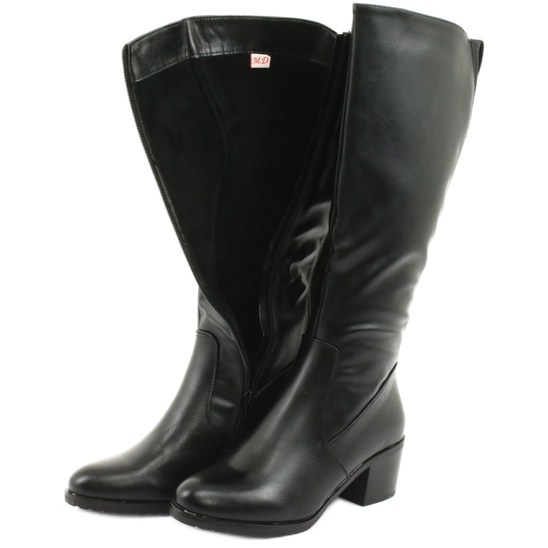 M.Daszyński Bottes isolées talons hauts Daszyński 153 noir le noir 5