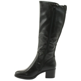 M.Daszyński Bottes isolées talons hauts Daszyński 153 noir 2