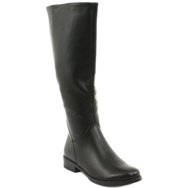 M.Daszyński Bottes d'équitation Daszyński SA62 noir le noir 1