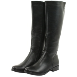 M.Daszyński Bottes d'équitation Daszyński SA62 noir le noir 3