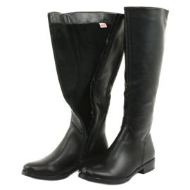 M.Daszyński Bottes d'équitation Daszyński SA62 noir le noir 5