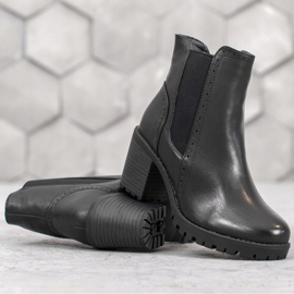 J. Star Bottes à enfiler sur la plate-forme noir 2